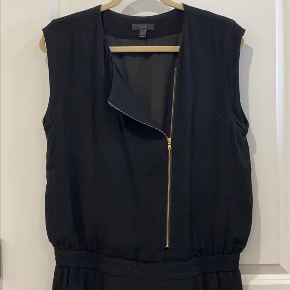 Black Crepe Jumpsuit